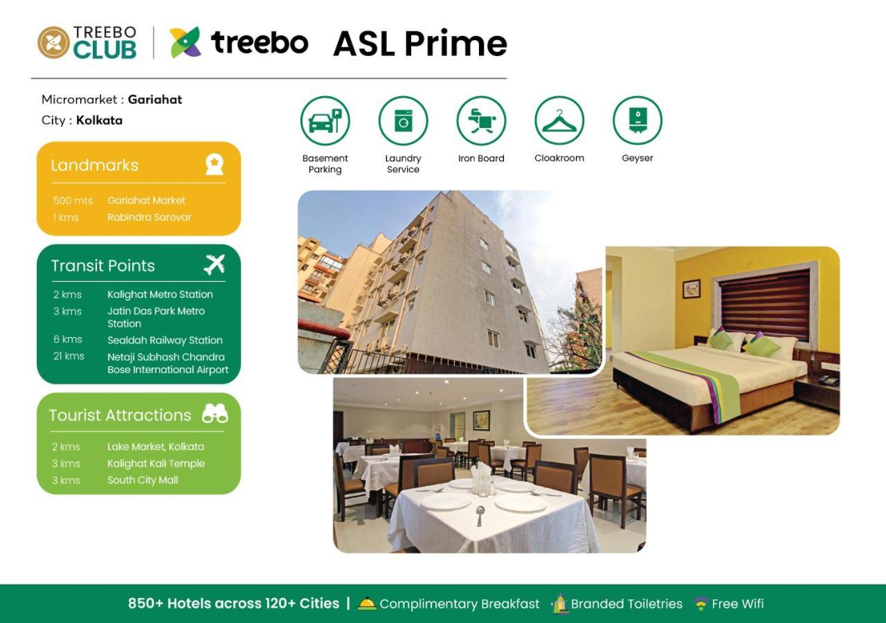 Treebo Asl Prime, Near Ballygunge Railway Station Calcutta Exterior foto